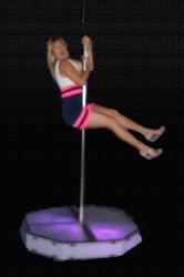 stripper pole rentals 6 inch stage